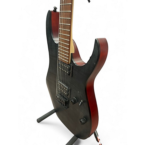 Used Ibanez RG6003FM flat transparent gray Solid Body Electric Guitar