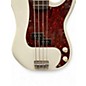 Used Squier Precision Bass White Electric Bass Guitar
