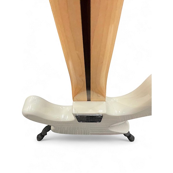 Used Squier Precision Bass White Electric Bass Guitar