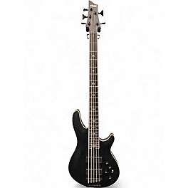 Used Schecter Guitar Research SLS ELITE-5 EVIL TWIN Satin Black Electric Bass Guitar
