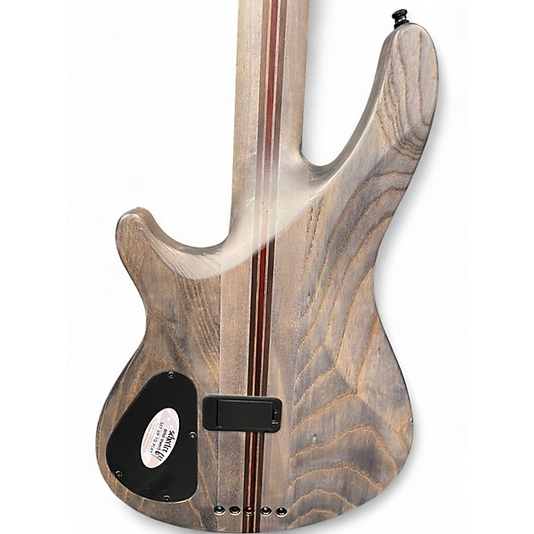 Used Schecter Guitar Research SLS ELITE-5 EVIL TWIN Satin Black Electric Bass Guitar