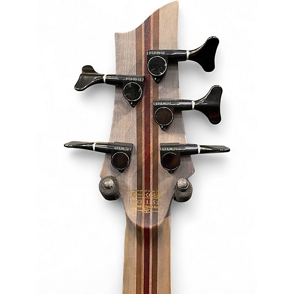 Used Schecter Guitar Research SLS ELITE-5 EVIL TWIN Satin Black Electric Bass Guitar