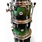 Used PDP by DW 5 Piece PLATINUM Trans Green Drum Kit