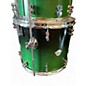 Used PDP by DW 5 Piece PLATINUM Trans Green Drum Kit