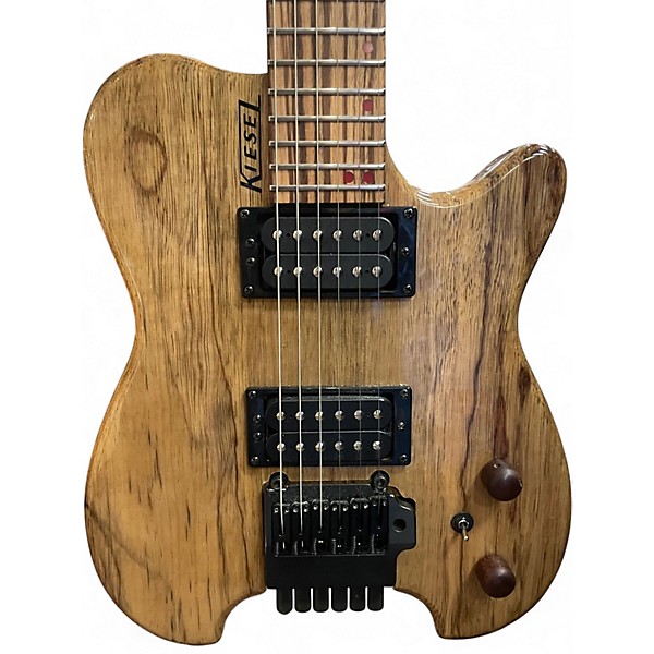 Used Kiesel Alan Holdsworth Natural Solid Body Electric Guitar