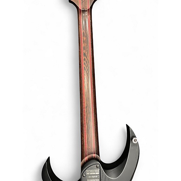 Used 2020 Schecter Guitar Research chect USA Custom Shop Keith Merro Transparent Black Pearl  Solid Body Electric Guitar