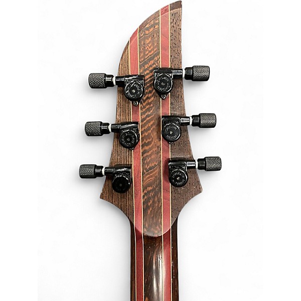 Used 2020 Schecter Guitar Research chect USA Custom Shop Keith Merro Transparent Black Pearl  Solid Body Electric Guitar