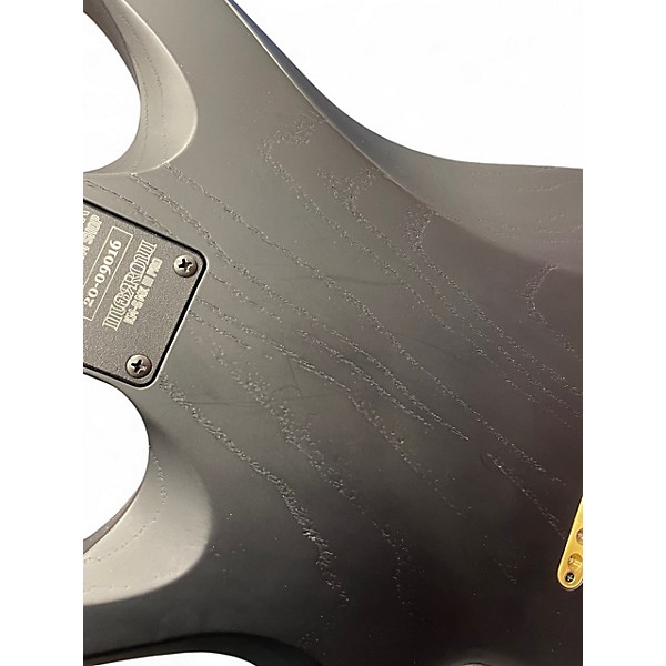 Used 2020 Schecter Guitar Research chect USA Custom Shop Keith Merro Transparent Black Pearl  Solid Body Electric Guitar