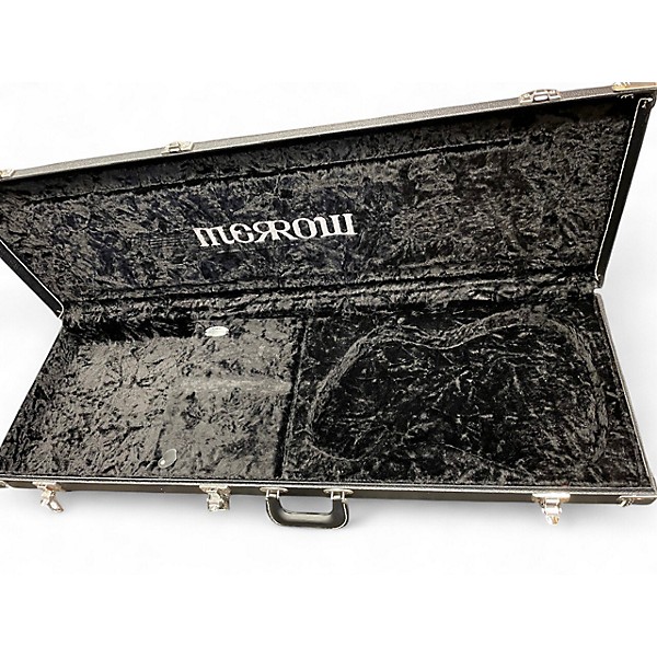 Used 2020 Schecter Guitar Research chect USA Custom Shop Keith Merro Transparent Black Pearl  Solid Body Electric Guitar