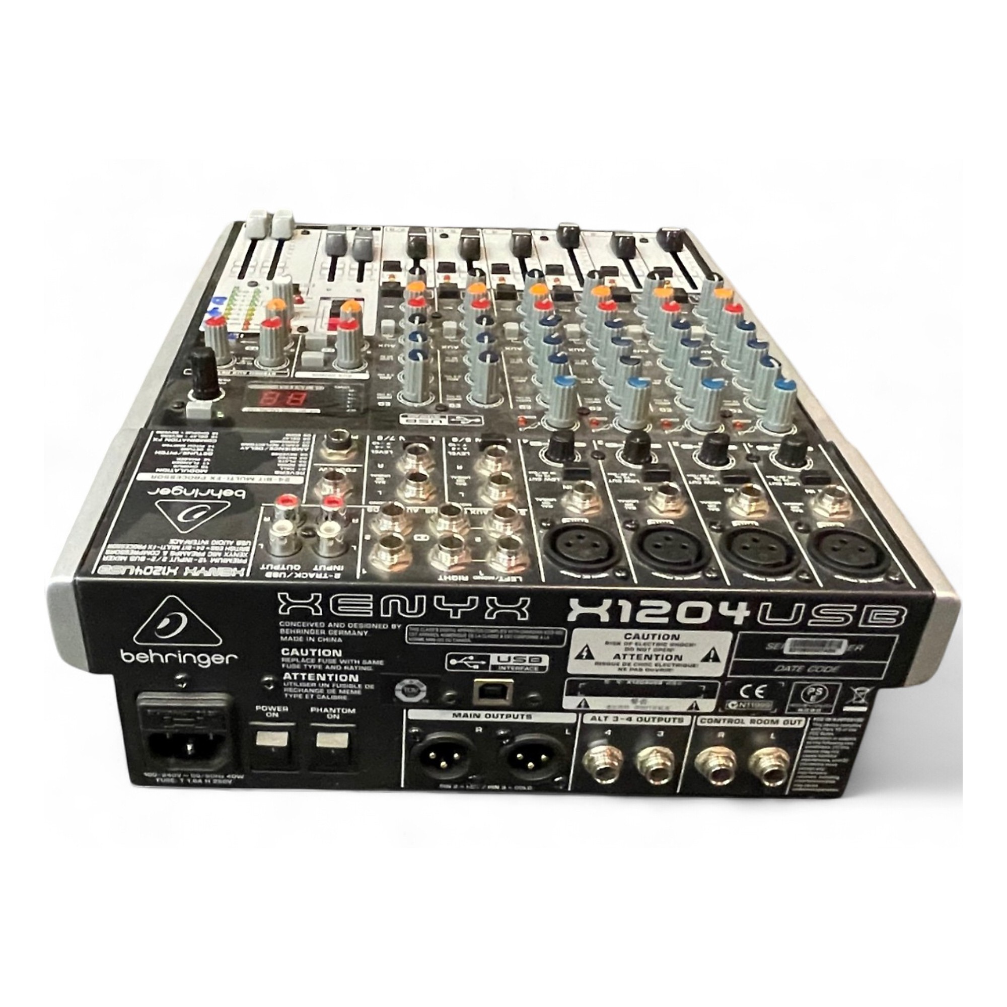 Used Behringer Xenyx 1204USB Unpowered Mixer | Guitar Center