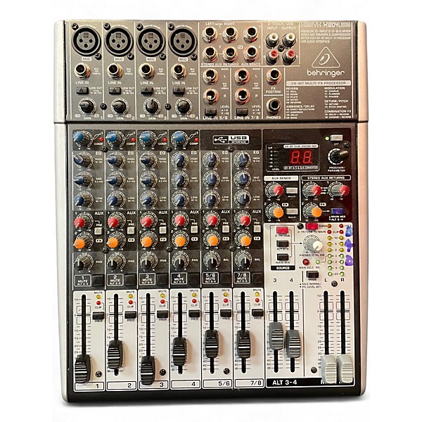 Used Behringer Xenyx 1204USB Unpowered Mixer | Guitar Center