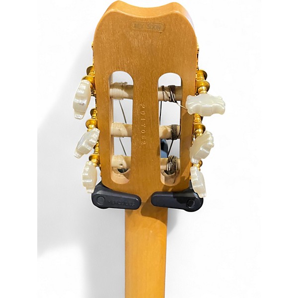 Used Yamaha AE500N Black Classical Acoustic Electric Guitar