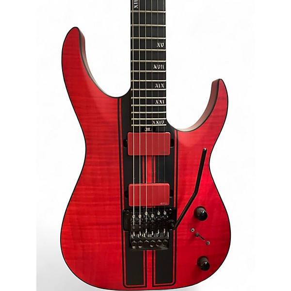 Used Schecter Guitar Research Banshee GT FR Red Solid Body Electric Guitar