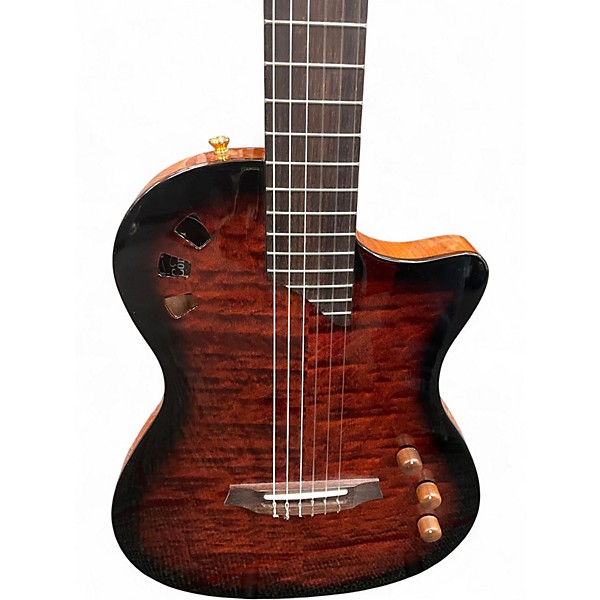 Used Cordoba Stage Edgeburst Classical Acoustic Electric Guitar