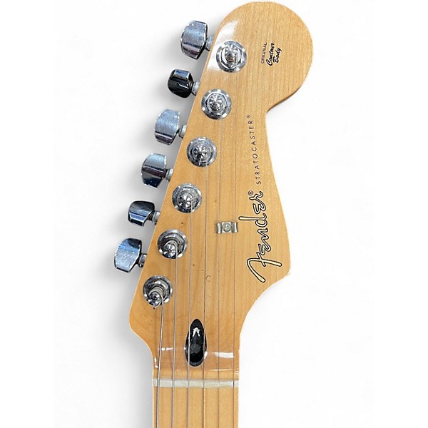 Used Fender  Limited Edition Player Stratocaster® HSS Plus Top Blue Burst Solid Body Electric Guitar