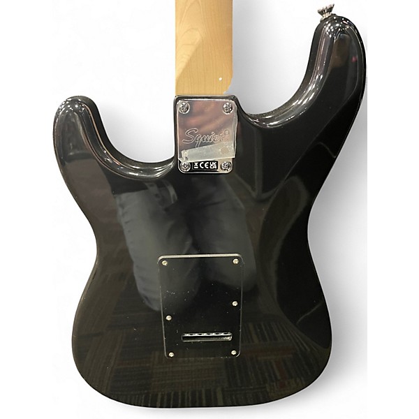 Used Squier Affinity Stratocaster HSS Black Solid Body Electric Guitar