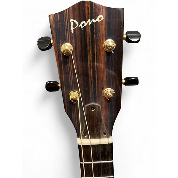Used Pono TE-D Natural Ukulele