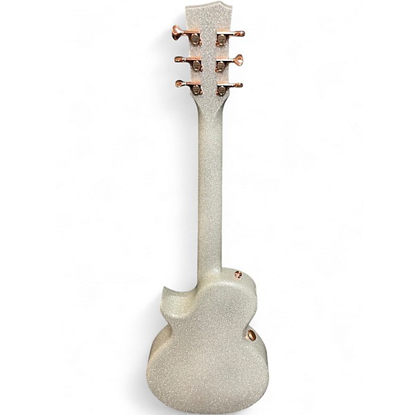 Used Enya NOVA GO SILVER SPARKLE Solid Body Electric Guitar