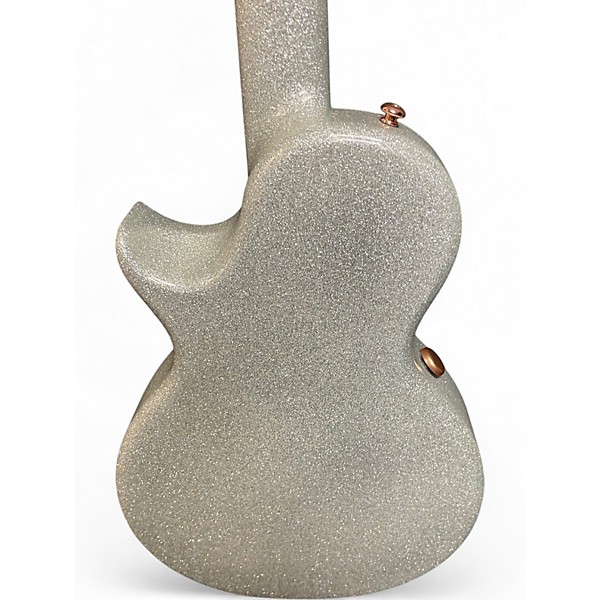 Used Enya NOVA GO SILVER SPARKLE Solid Body Electric Guitar