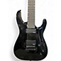 Used Jackson JS22-7 Dinky 7 String Black Solid Body Electric Guitar