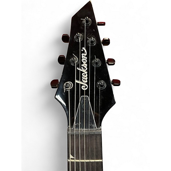 Used Jackson JS22-7 Dinky 7 String Black Solid Body Electric Guitar