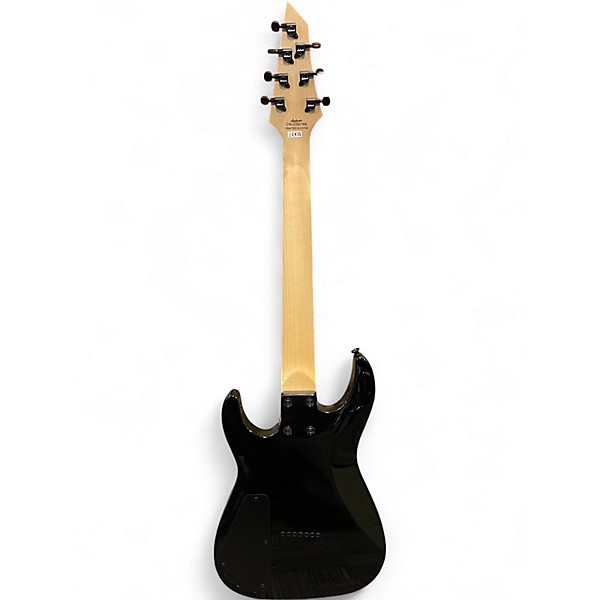 Used Jackson JS22-7 Dinky 7 String Black Solid Body Electric Guitar