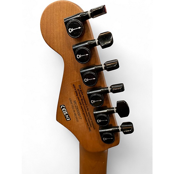 Used Charvel Pro-Mod Plus So-Cal Style 1 Electric Guitar Scorched Earth Solid Body Electric Guitar