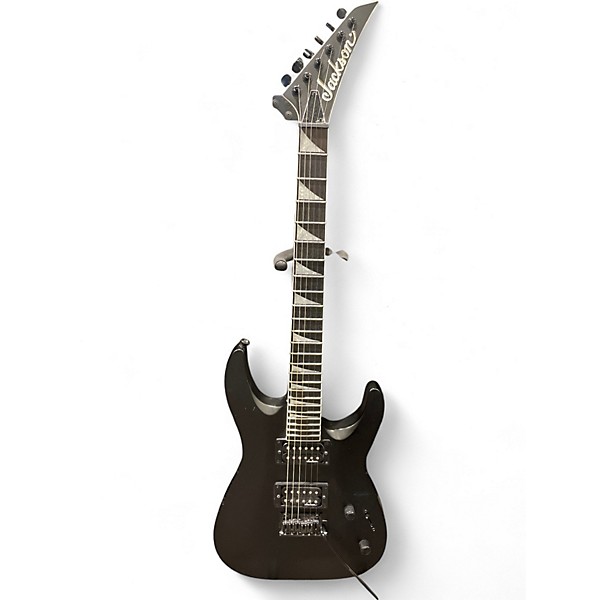 Used Jackson JS22 Dinky Black Solid Body Electric Guitar