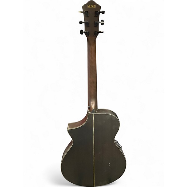 Used Ibanez AEWC32FM Tiger Burst Acoustic Electric Guitar