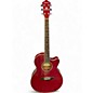 Used Ibanez AEG25E RED QUILTED Classical Acoustic Guitar thumbnail