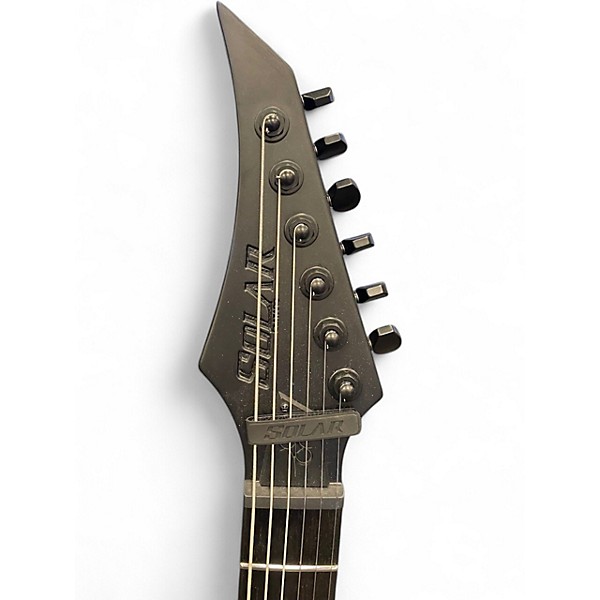 Used Solar Guitars X1.6SVART+ BLACK MATTE Solid Body Electric Guitar