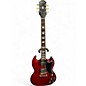 Used Epiphone 61 Les Paul SG Cherry Solid Body Electric Guitar thumbnail