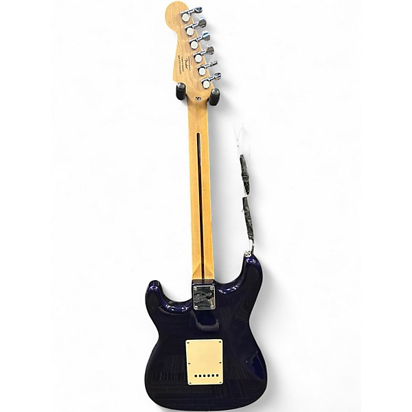 Used 2012 Squier Affinity Stratocaster Blue Solid Body Electric Guitar