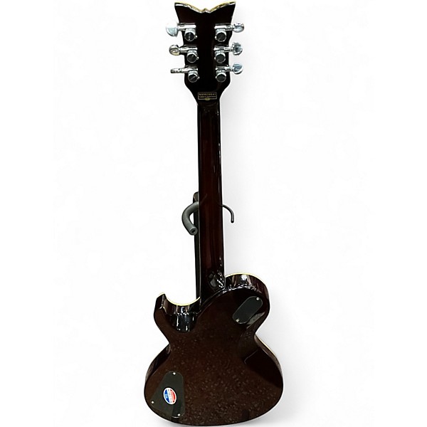 Used Schecter Guitar Research SOLO 6 LIMITED Gold Solid Body Electric Guitar