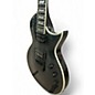 Used ESP LTD EC1000 Evertune SEE THRU BLACK Solid Body Electric Guitar