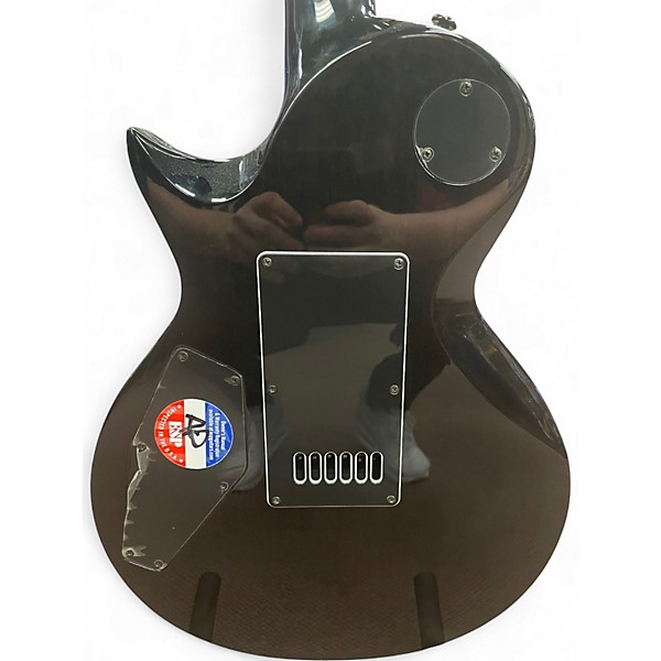 Used ESP LTD EC1000 Evertune SEE THRU BLACK Solid Body Electric Guitar