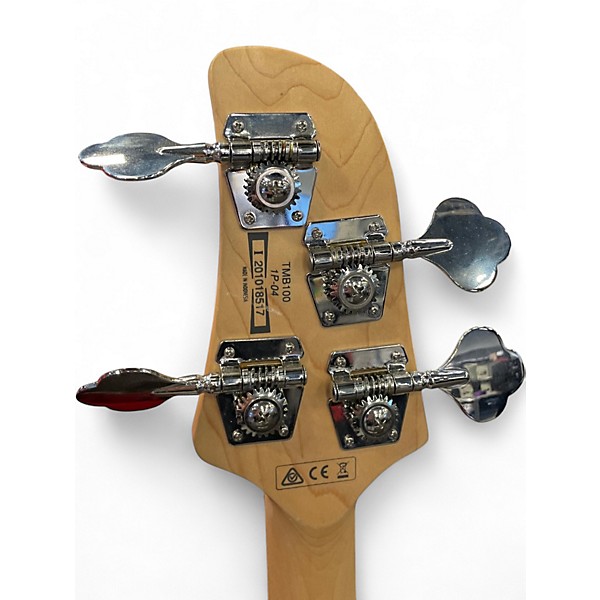 Used 2020 Ibanez TMB100 White Electric Bass Guitar