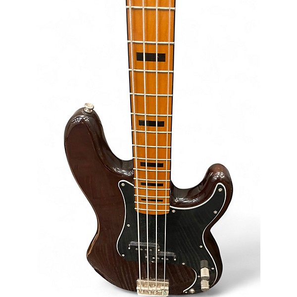 Used Squier Precision Bass Mahogany Electric Bass Guitar