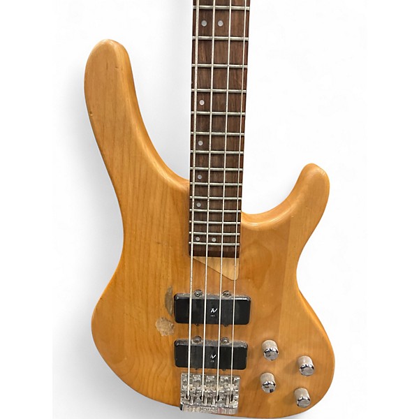 Used Washburn XB-400 Natural Electric Bass Guitar