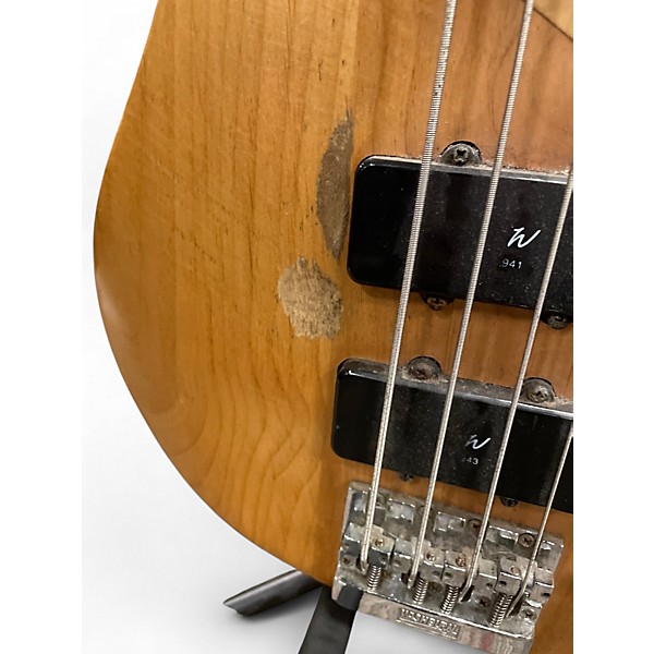 Used Washburn XB-400 Natural Electric Bass Guitar