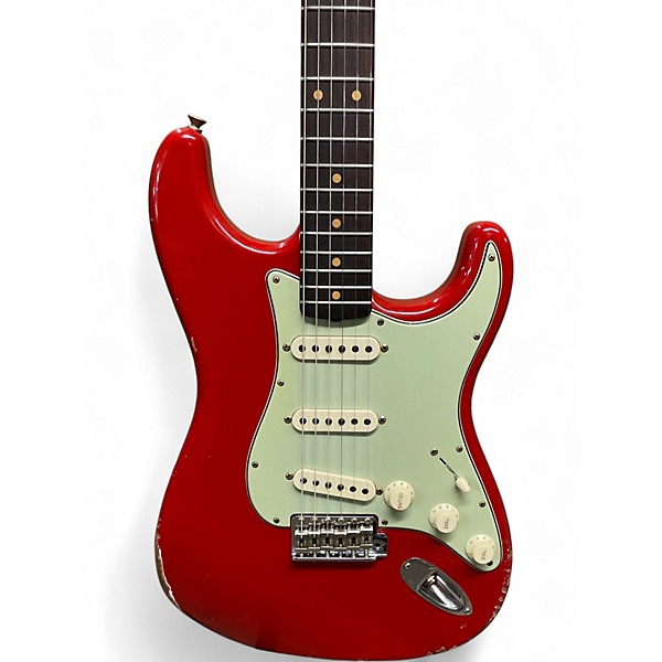 Used Fender Custom Shop 62 Stratocaster Seminole Red Solid Body Electric Guitar