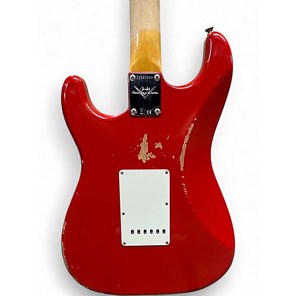 Used Fender Custom Shop 62 Stratocaster Seminole Red Solid Body Electric Guitar