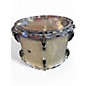 Used PRECISION DRUM CO 5 Piece Keller Maple Broken Glass Drum Kit