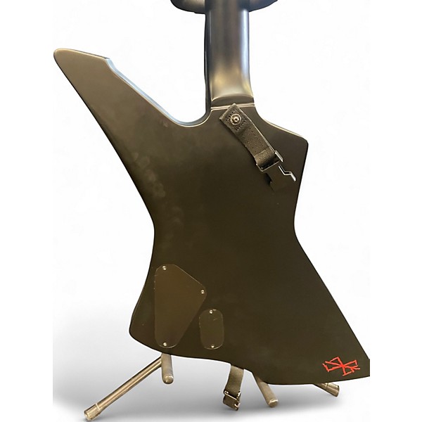 Used ESP LTD James Hetfield Snakebyte Black Solid Body Electric Guitar