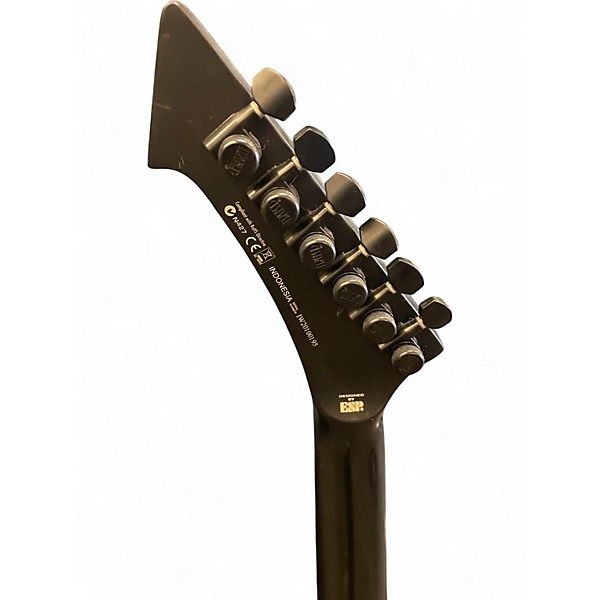 Used ESP LTD James Hetfield Snakebyte Black Solid Body Electric Guitar