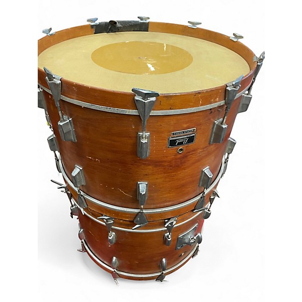 Used 1990s Pearl 6 Piece Drum Kit Maple Drum Kit