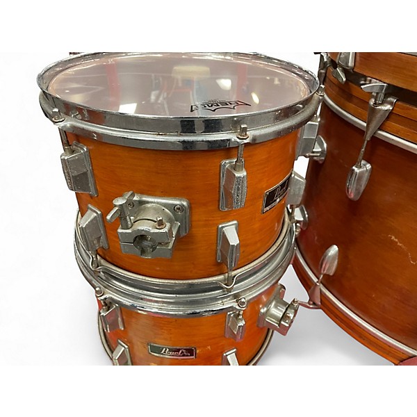 Used 1990s Pearl 6 Piece Drum Kit Maple Drum Kit