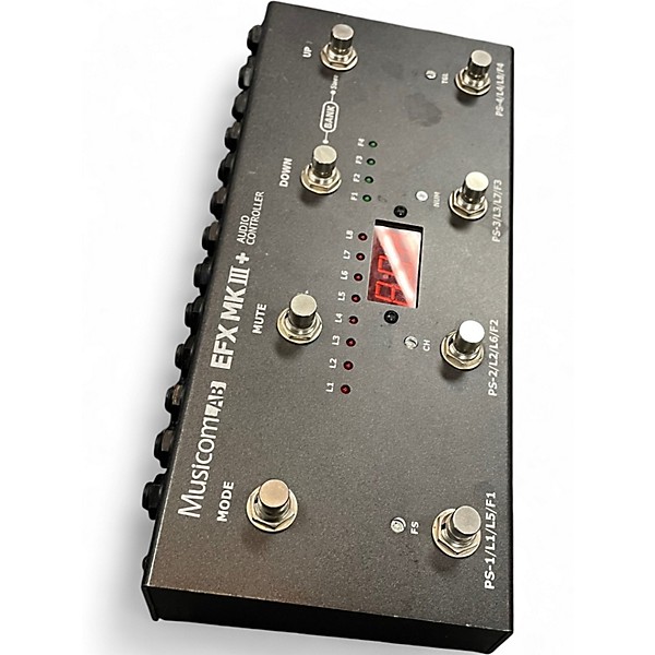 Used Musicomlab EFX MKIII + MIDI Foot Controller