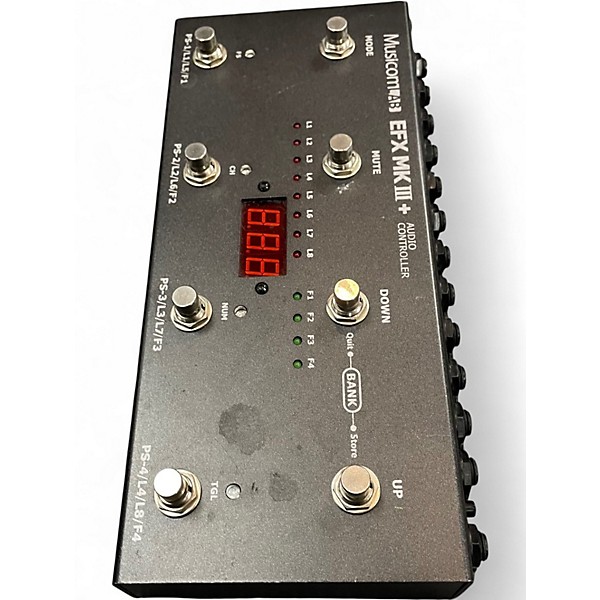 Used Musicomlab EFX MKIII + MIDI Foot Controller