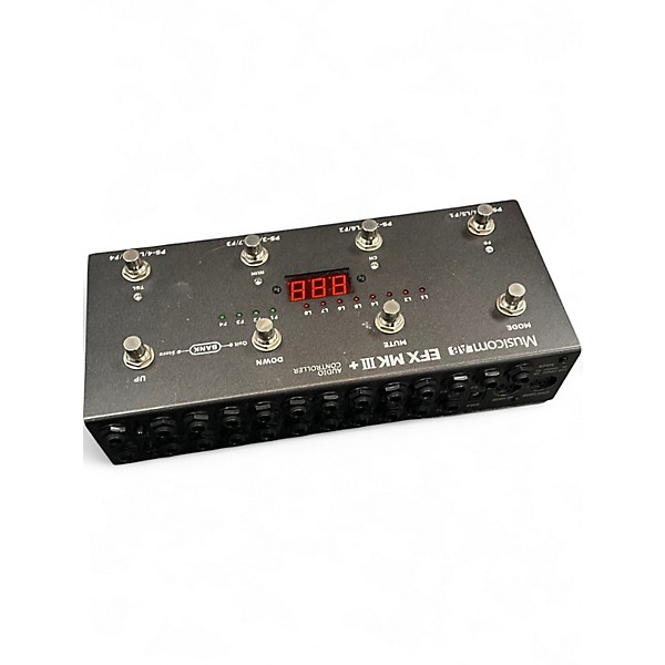 Used Musicomlab EFX MKIII + MIDI Foot Controller